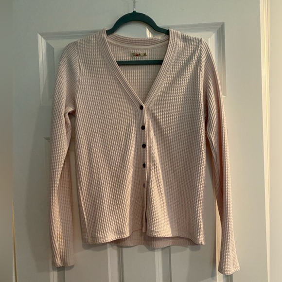 Faherty full button henley - Picture 1 of 5